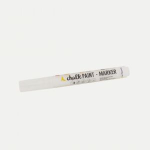 Marker z farbą kredową La Pajarita 2.5mm, Biała Chmurka